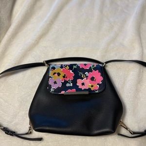 Kate Spade convertible backpack with 2 interchangeable flaps included